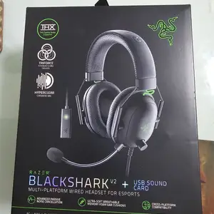 Gaming Headset Razer BlackShark V2 + Usb Sound Card Multi-Platform, Limassol — Limassol - Zakaki