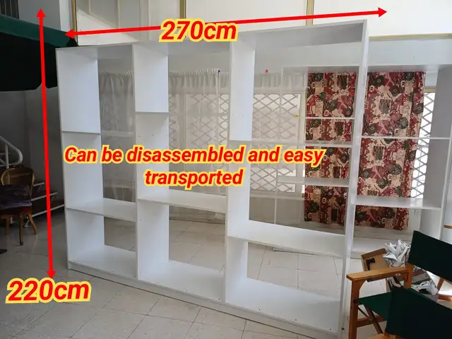 White display shelves bookcase, Επαρχία Λάρνακας — Λάρνακα - Σκάλα