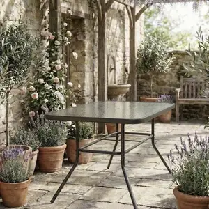Gardentable balcony table with table top in glass, Επαρχία Πάφου — Κισσόνεργα
