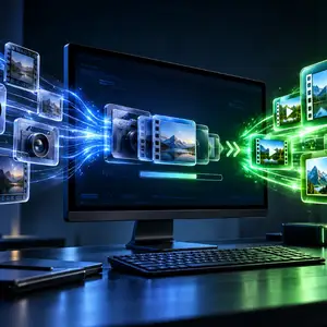 Professional Bulk Video and Image Converter Scripts Automation Tool, Επαρχία Λευκωσίας — Άγιος Δομέτιος - Άγιος Γεώργιος