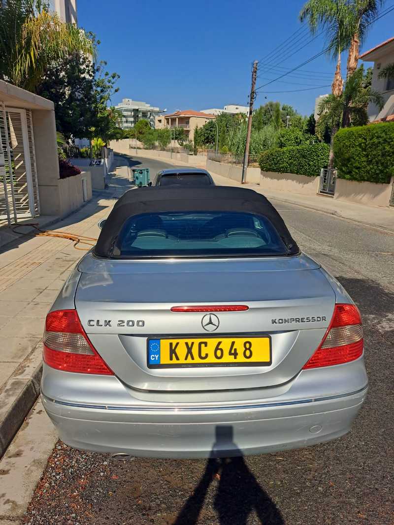 2008 Mercedes-Benz CLK-Class 2,0L 2008 Cyprus