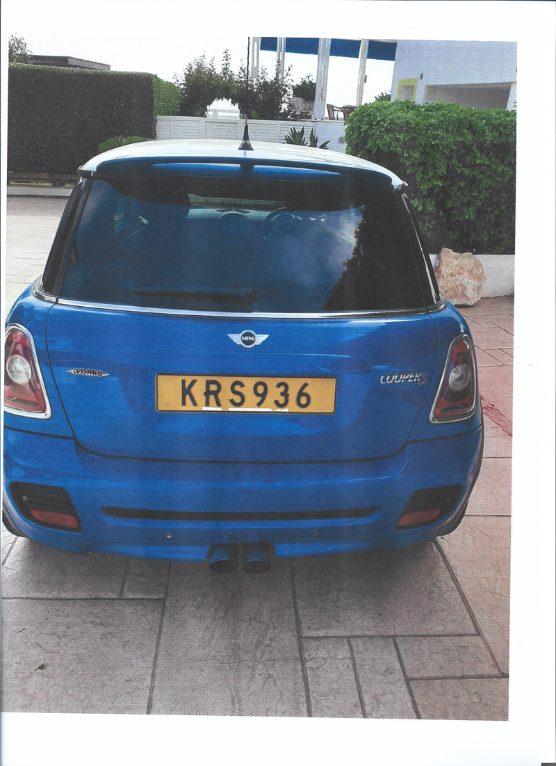 2007 Mini Cooper 1,6L 2007 Cyprus