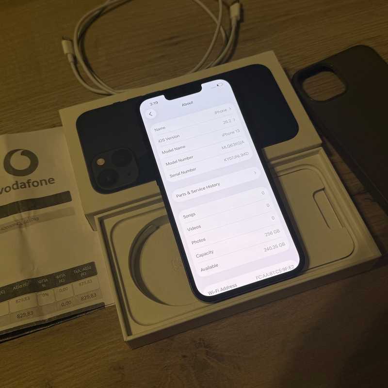 Iphone 13 256gb midnight battery 76 €230 №6237539 in Nicosia