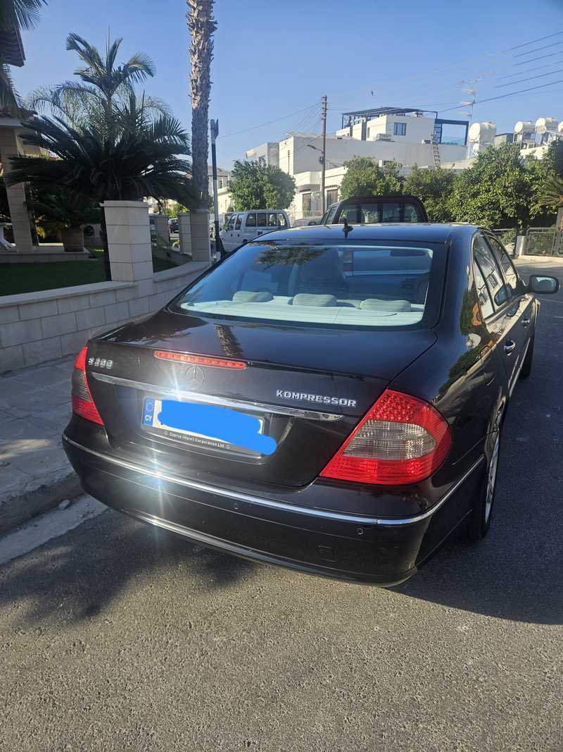 2008 Mercedes-Benz E-Class 1,8L 2008 Cyprus