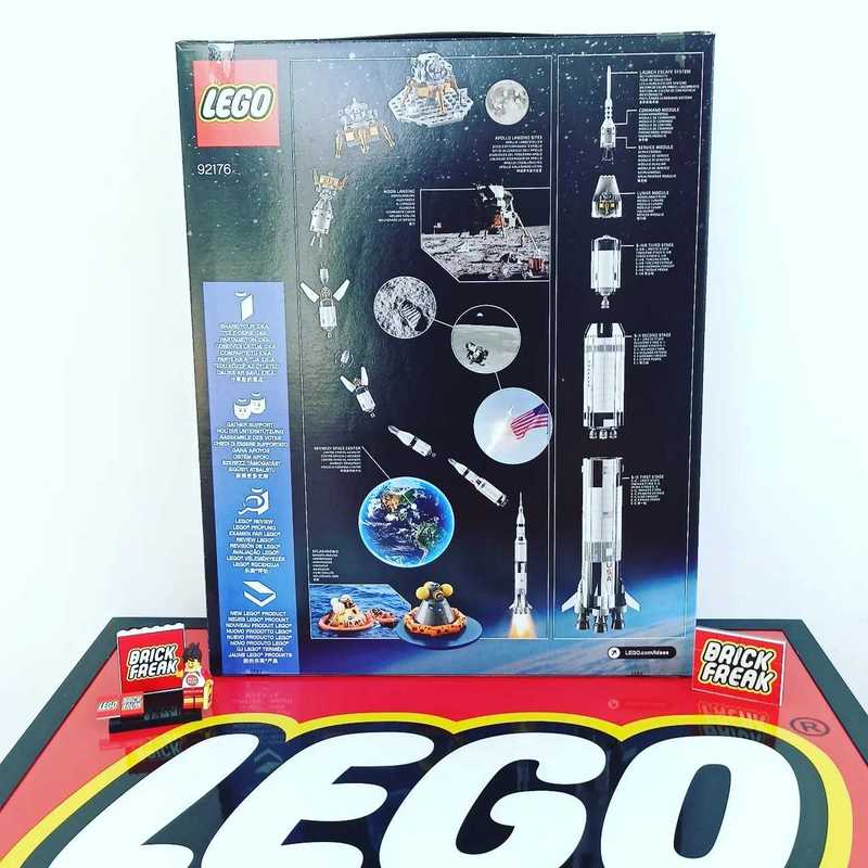 Lego Nasa Apollo Saturn Lego Saturn V Reedition Saturn Lego 21309 2025