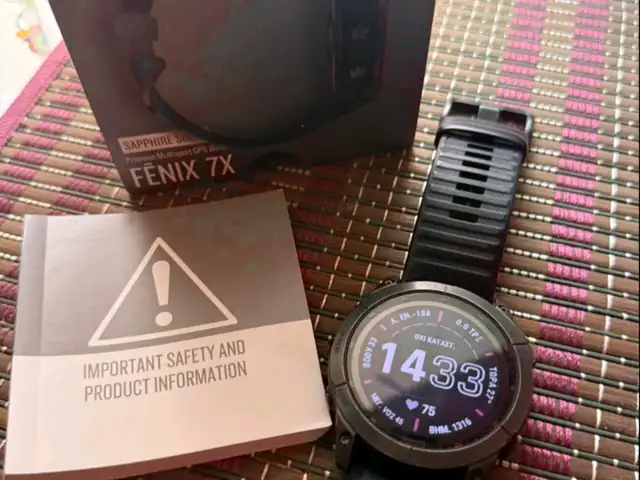 Garmin Fenix 7x Sapphire Solar, Limassol — Kato Polemidia