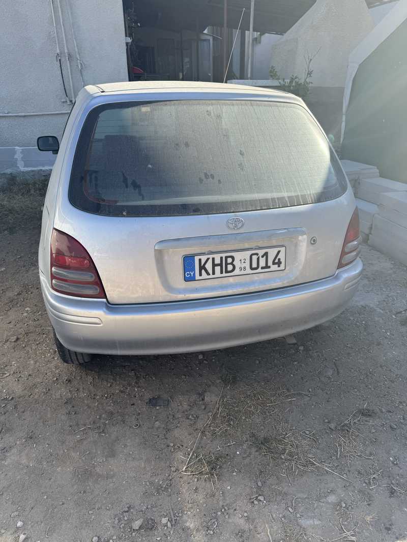 1998 Toyota Starlet 1,3L 1998 Cyprus