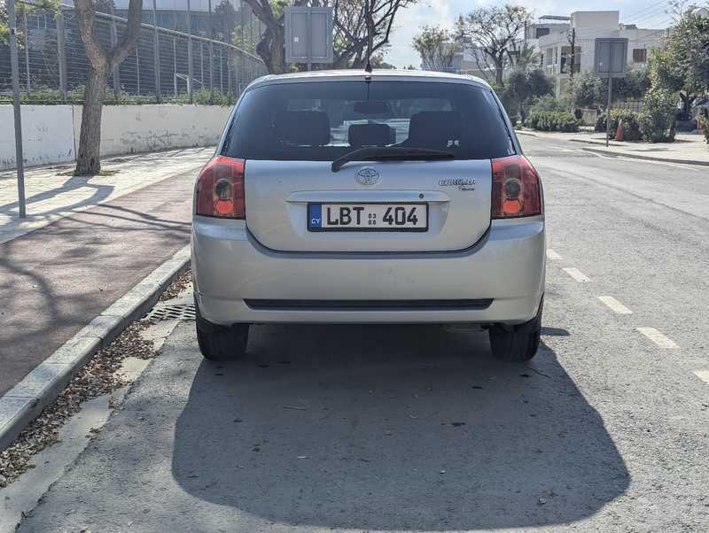 2006 Toyota Corolla 1,6L 2006 Cyprus