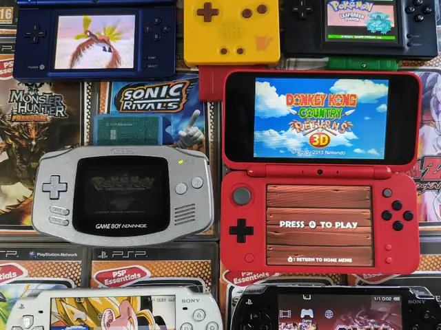 Nintendo x sony consoles new 2ds xl game boy advance sp dsi ds lite psp 2000 str, Επαρχία Λάρνακας — Αραδίππου - Απόστολος Λουκάς