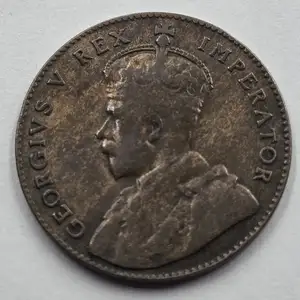 Cyprus 1/4 piastre coin 1922 king george v, Nicosia — Latsia - Agios Georgios