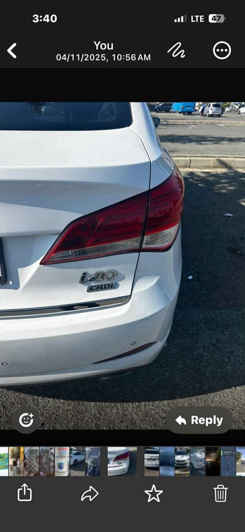 2014 Hyundai i40 1,7L 2014 Cyprus