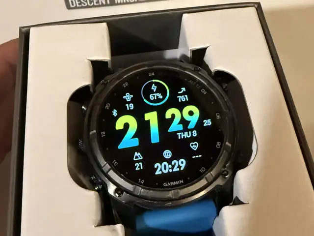 Garmin descent mk3i, carbon grey dlc titanium with sapphire glass., Limassol — Agios Tychon