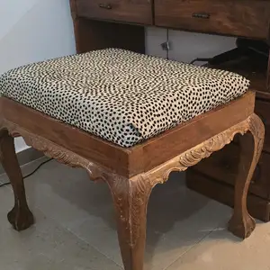 Wooden poof stools with fabric top, Επαρχία Λάρνακας — Αραδίππου - Άγιος Φανούριος