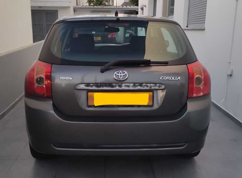 2005 Toyota Corolla 1,4L 2005 Cyprus