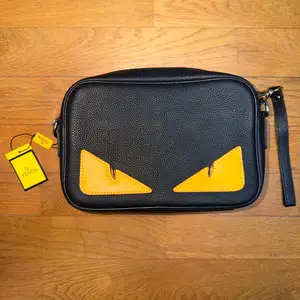 Fendi monster crossbody bag black & yellow, Nicosia — Nicosia - Ag. Antonios