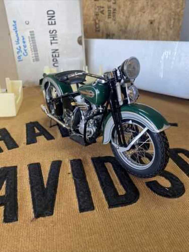 Franklin mint 1936 harley davidson knucklehead 1/10 €240 №4673389