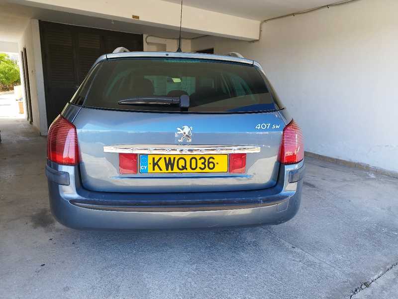 2006 Peugeot 407 1,6L 2006 Cyprus