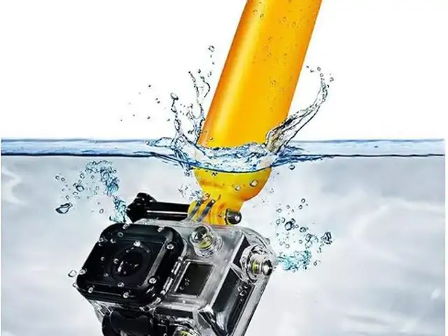 Κίτρινη λαβή που επιπλέει για action camera - yellow floating hand grip - new, Nicosia — Strovolos - Acropolis