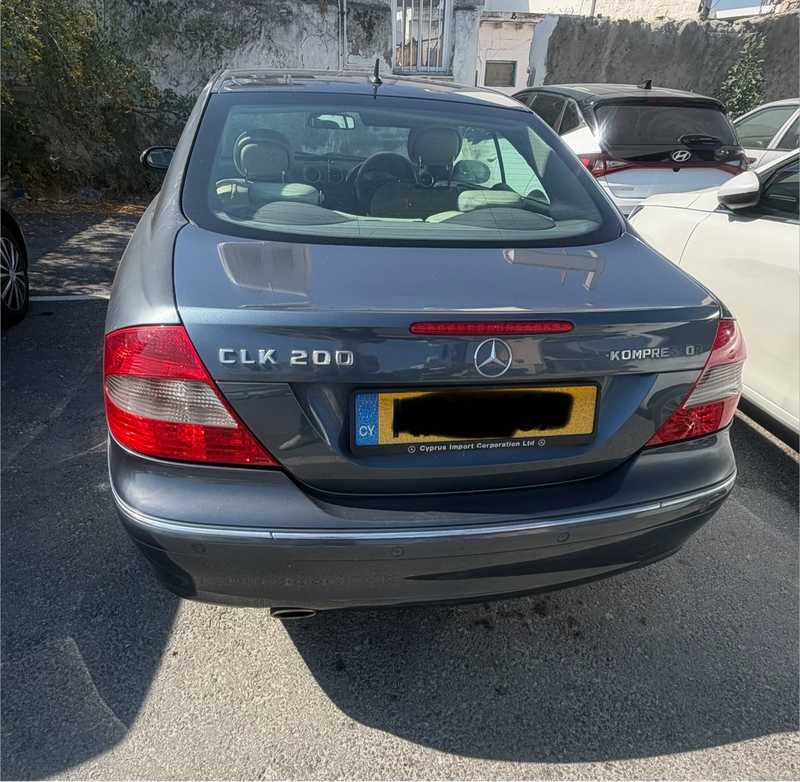 2008 Mercedes-Benz CLK-Class 2,0L 2008 Cyprus