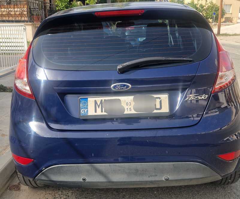 2015 Ford Fiesta 1,3L 2015 Cyprus