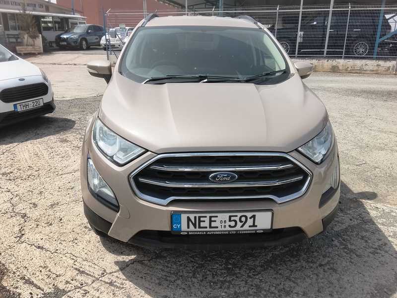 2018 Ford EcoSport 1,0L 2018 Cyprus