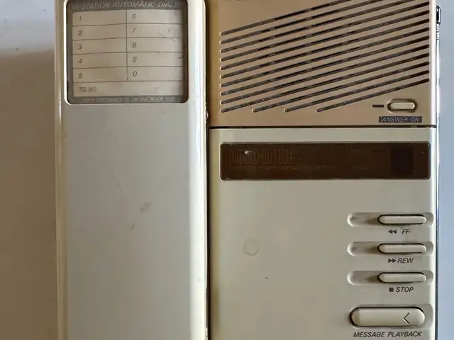 Panasonic answering machine, Nicosia — Strovolos - Ap. Varnavas and Ag. Makar.