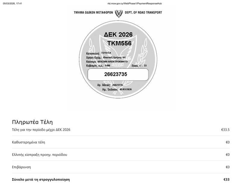 2021 Toyota Aqua 1,5L 2021 Cyprus