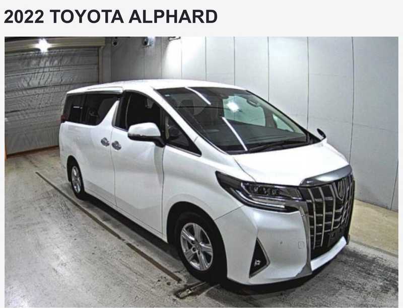 Toyota Alphard 2,5L 2022