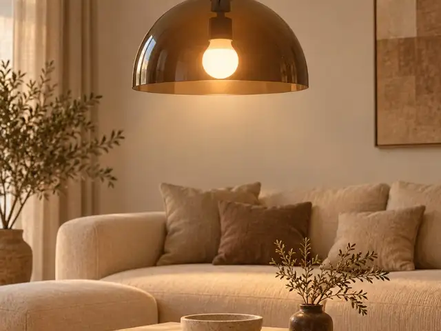 Smokey Brown Modern Acrylic Pendant Lamp Shades Various Colours 40cm, Nicosia — Nicosia - Lykabittos