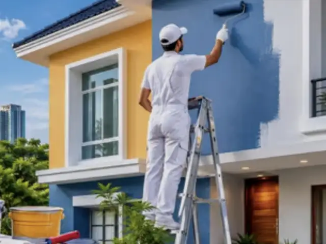 Βάψιμο & μονώσεις | painting & roof waterproofing | cyprus, Nicosia — Egkomi