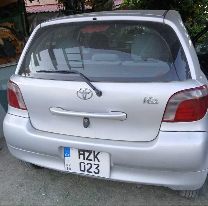 1999 Toyota Vitz 1,0L 1999 Cyprus