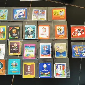 21 sealed football sticker packs 1990-2026 world cup euro panini topps unopen, Limassol — Agios Tychon