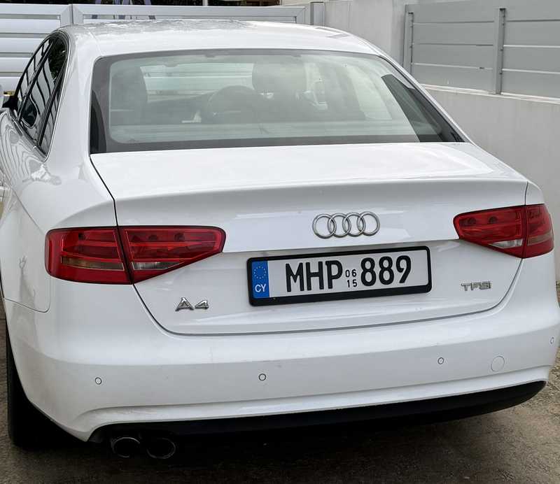 2015 Audi A4 1,8L 2015 Cyprus