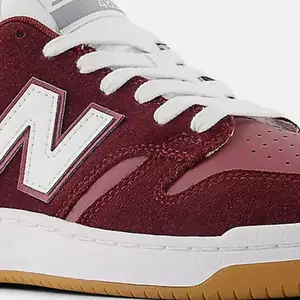 New balance numeric 480 burgundy & white skate shoes, Larnaca — Aradippou - Agios Fanourios