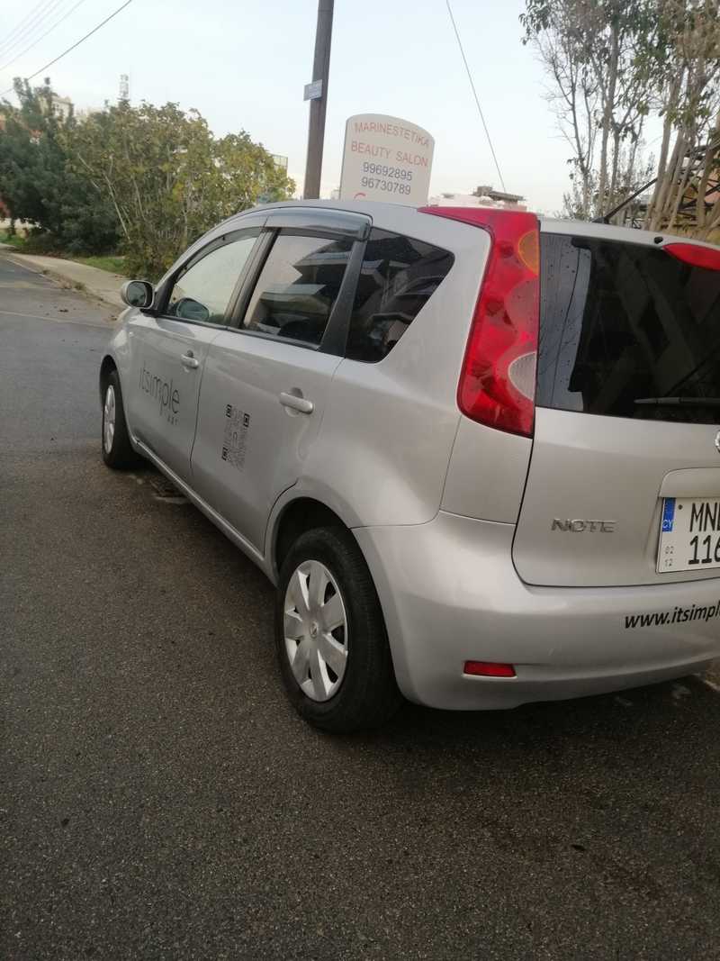 2012 Nissan Note 1,5L 2012 Cyprus