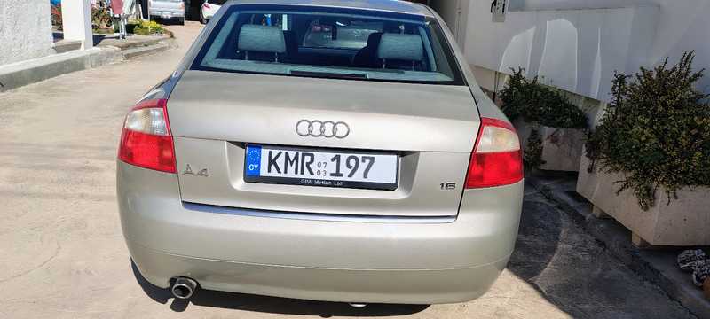 2003 Audi A4 1,6L 2003 Cyprus