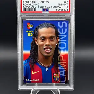 2004-05 panini sports mega cracks barça campeón - ronaldinho 22 - psa 8 nm-mt, Επαρχία Λεμεσού — Άγιος Τύχων