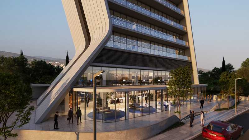 Commercial office in kapsalos, limassol
