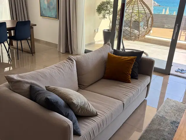 Ikea 3-seater sofa bed excellent condition, Limassol — Limassol Marina