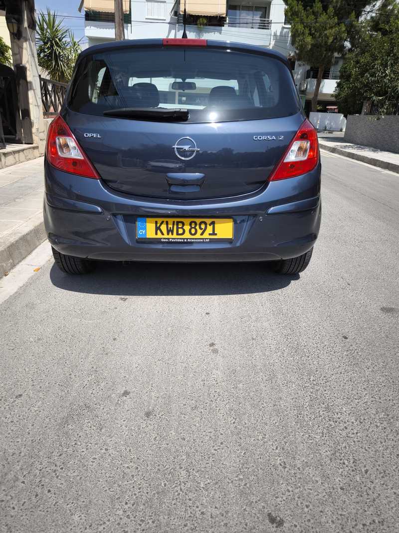2009 Opel, Vauxhall Corsa 2009 Cyprus
