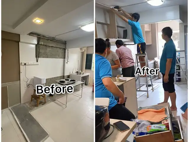 Bathroom vanity replacement and cabinet installation, Επαρχία Πάφου — Αγία Μαρίνα Κελοκεδάρων