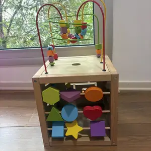Wooden multi-activity cube toy, Nicosia — Nicosia - Lykabittos