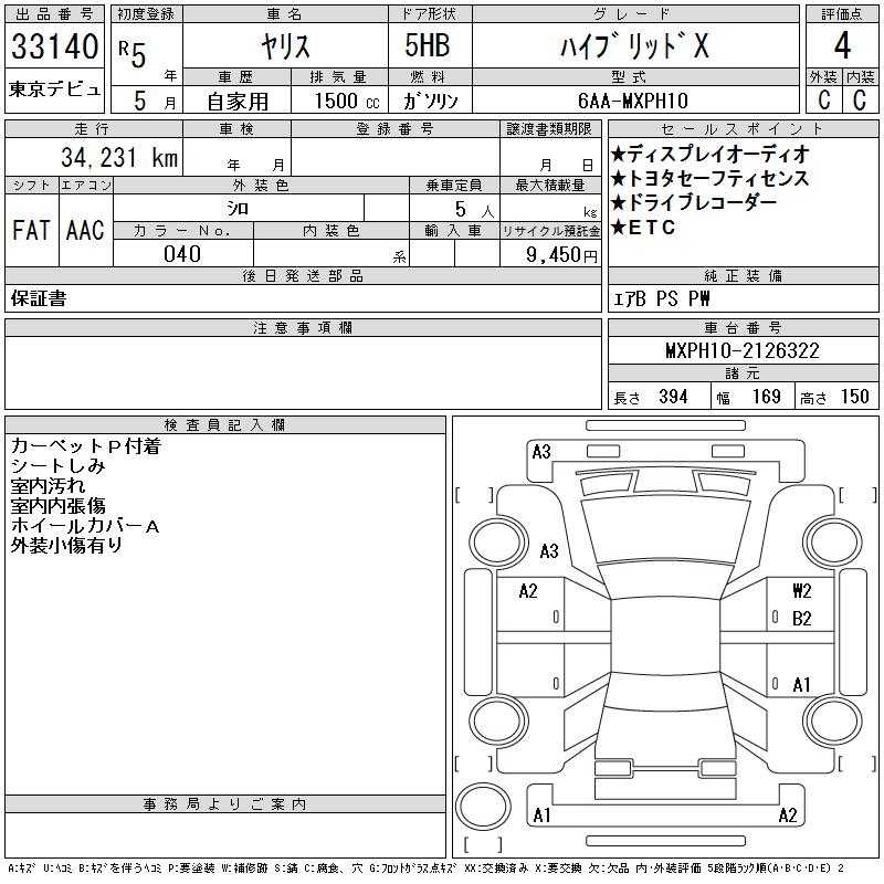 2023 Toyota Yaris 1,5L 2023 Cyprus