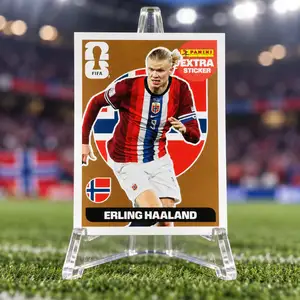 Erling haaland panini fifa world cup 2026 bronze extra sticker - psa candidate, Limassol — Agios Tychon