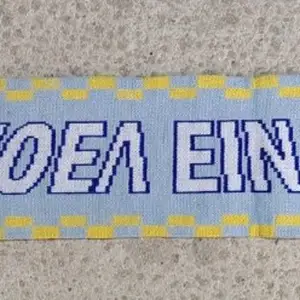 APOEL ΑΠΟΕΛ. Vintage scarf. Same design on both sides., Επαρχία Λευκωσίας — Λευκωσία - Φανερωμένη