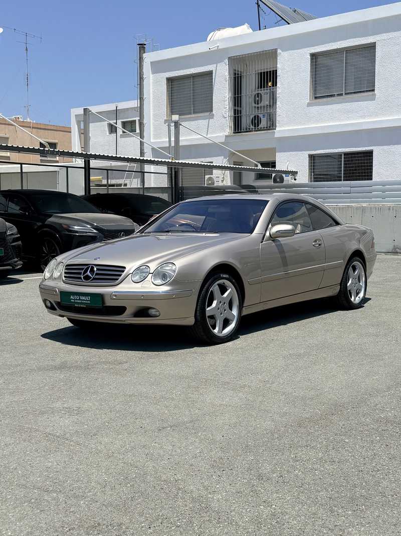 Mercedes-Benz CL-Class 5,0L 2002