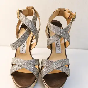 Authentic jimmy choo sandals 37.5 original box & dust bag, Nicosia — Strovolos - Archangelos