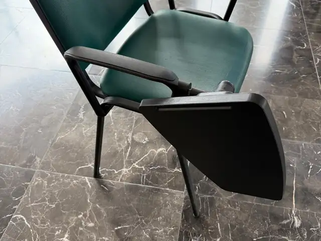 Office chairs , stacking conference chairs with writing tablet., Επαρχία Λευκωσίας — Στρόβολος - Σταυρός