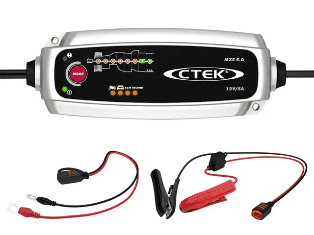 Ctek mxs 5.0 fully automatic 4.3amp battery car / motor charger & maintainer 12v, Επαρχία Πάφου — Paphos - Άγιος Θεόδωρος