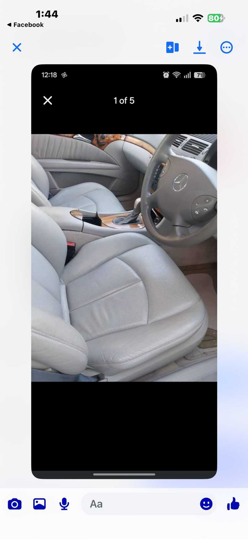 2005 Mercedes-Benz CLA-Class 5,2L 2005 Cyprus